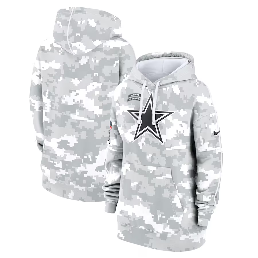 Women Dallas Cowboys 2024 Nike NFL hoodie->women nfl jersey->Women Jersey